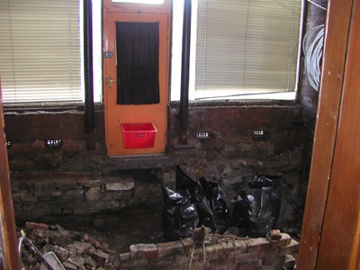 Under the floor